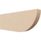 Ekena Millwork 2in. W x 6in. H x 16in. L Durham Woodgrain TimberThane Rafter Tail, Primed Tan RFTUR02X06X16DURRCPR - alternate 1